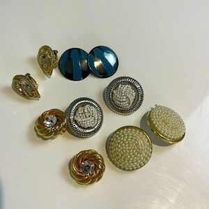 Vintage 80’s earrings lot